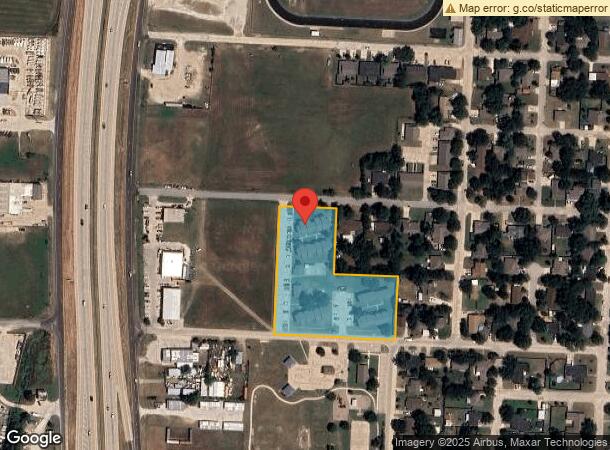  1100 Austin St, Sanger, TX Parcel Map