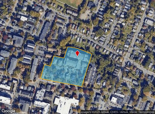  1025 Wertland St, Charlottesville, VA Parcel Map