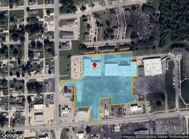 832 E Jefferson St, Tipton, IN Parcel Map