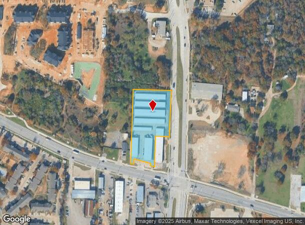  3919 E Mckinney St, Denton, TX Parcel Map