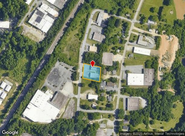  225 Berkley St, High Point, NC Parcel Map
