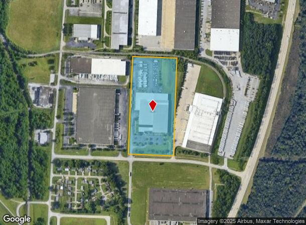  7301 Winstead Dr, Louisville, KY Parcel Map