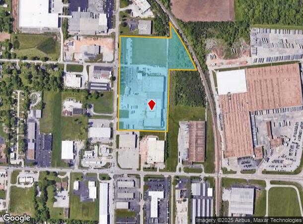  1620 N Packer Rd, Springfield, MO Parcel Map