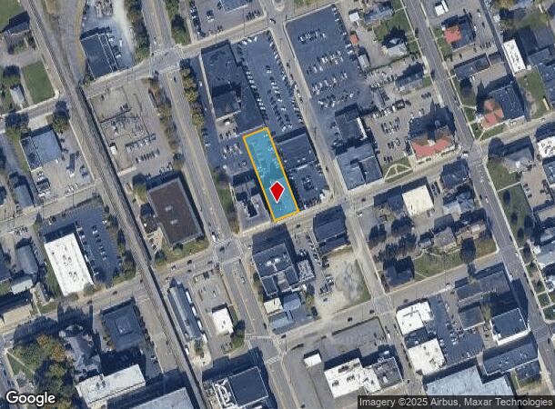 215 E Church St, Elmira, NY Parcel Map