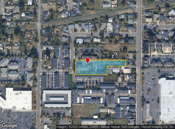  1955 3Rd St, Springfield, OR Parcel Map