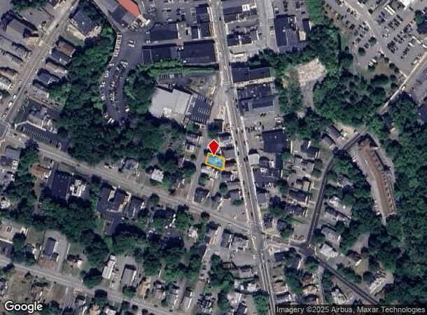  10 Hill St, Taunton, MA Parcel Map