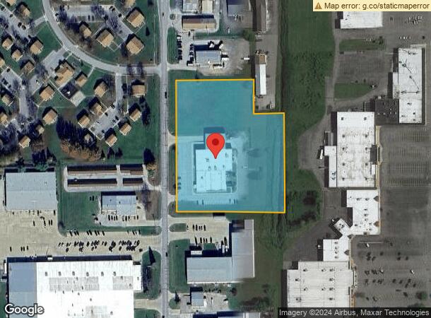  1600 Wohlert St, Angola, IN Parcel Map