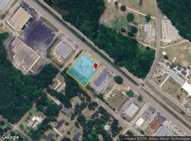  1255 Elm St W, Hampton, SC Parcel Map