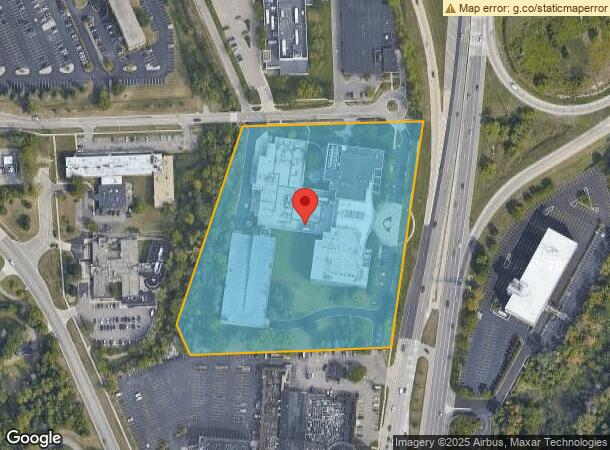  26701 Telegraph Rd, Southfield, MI Parcel Map