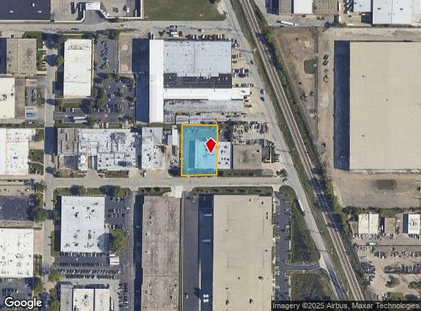 6150 W Mulford St, Niles, IL Parcel Map