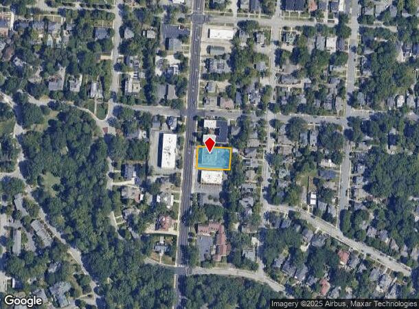 826 N Elm St, Greensboro, NC Parcel Map