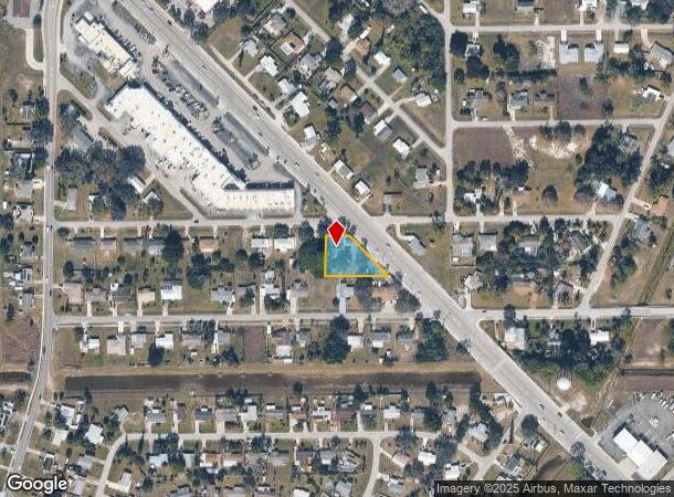 9 Homestead Rd N, Lehigh Acres, FL Parcel Map