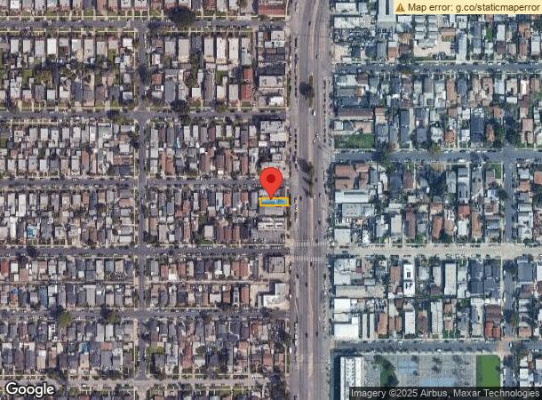  6553 S Vermont Ave, Los Angeles, CA Parcel Map