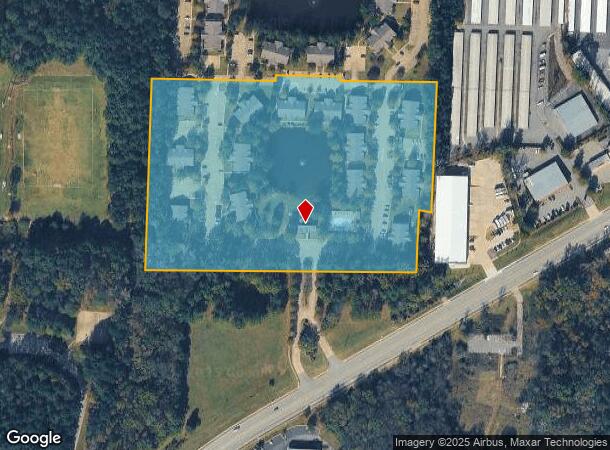 1 Nandina Cir, Little Rock, AR Parcel Map