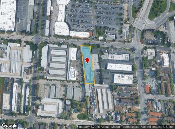  2195 Leghorn St, Mountain View, CA Parcel Map