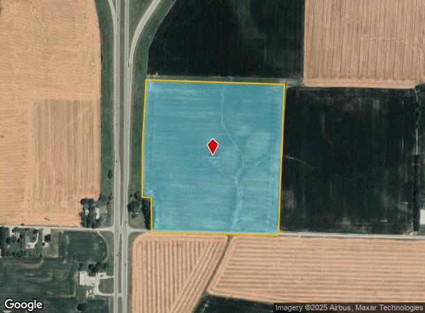 600 S E 600 S S, Fort Branch, IN Parcel Map