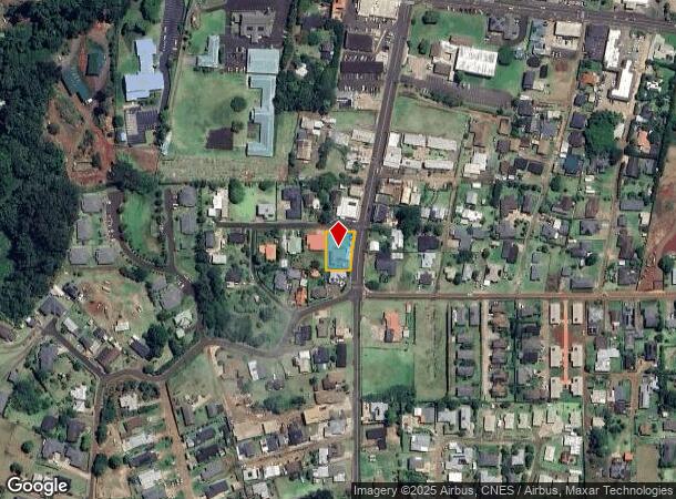 Cr Papalina Alelo Rd, Kalaheo, HI Parcel Map