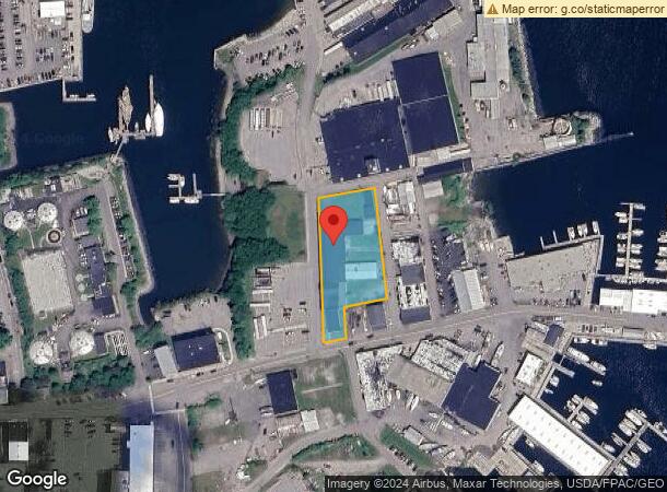  11 Lime St, Rockland, ME Parcel Map