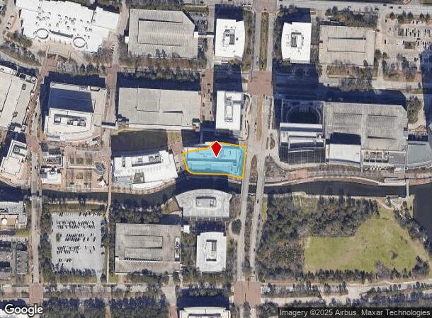  4 Waterway Square Pl, Spring, TX Parcel Map