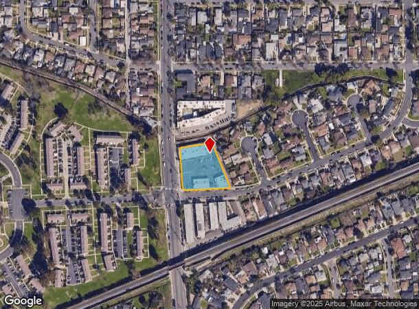  5204 Orange Ave, Long Beach, CA Parcel Map
