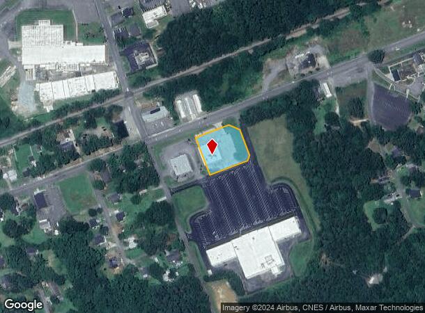  1000 E Main St, Cherryville, NC Parcel Map