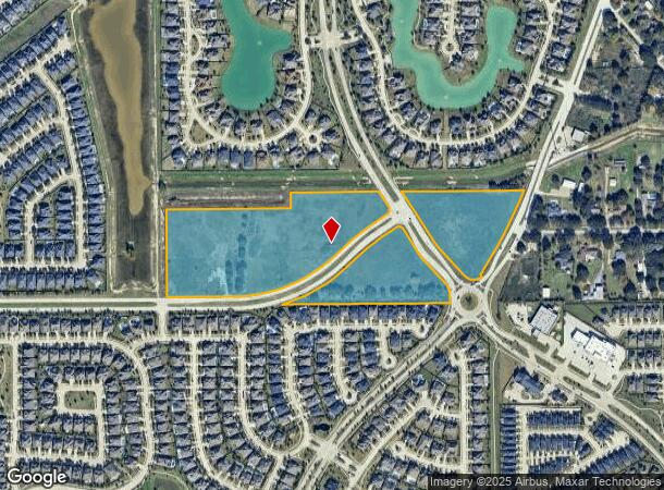 27610 Crossover Rd, Katy, TX Parcel Map