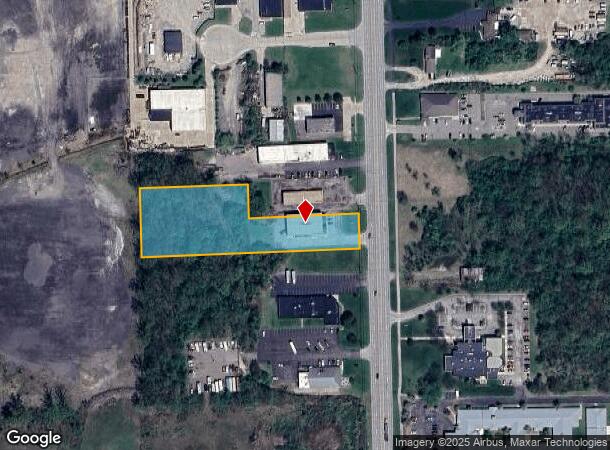  19350 Allen Rd, Brownstown Twp, MI Parcel Map