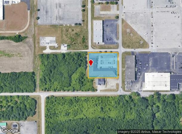 3501 S 3Rd Pl, Terre Haute, IN Parcel Map