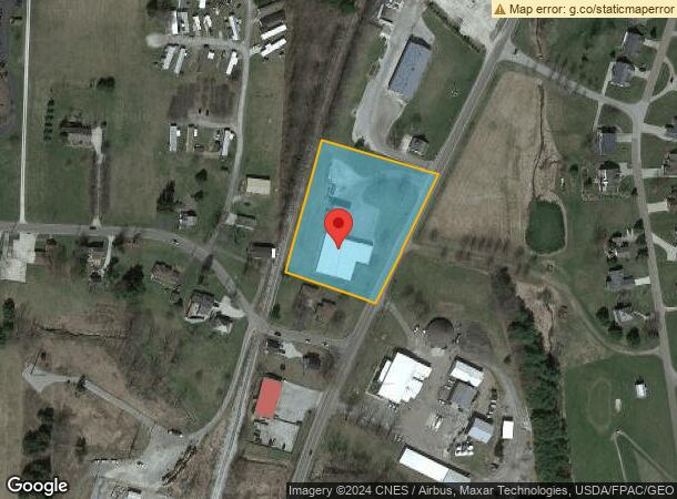  1209 N Lisbon St, Carrollton, OH Parcel Map