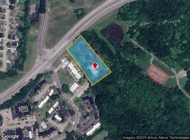  1209 N University Blvd, Middletown, OH Parcel Map