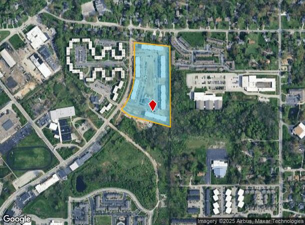 4115 Meadows Dr, Indianapolis, IN Parcel Map