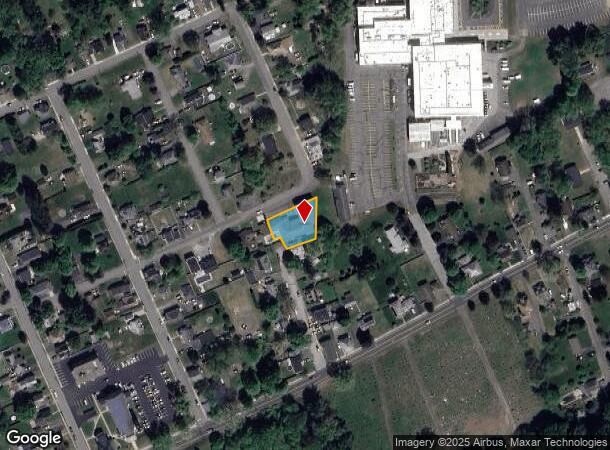  2025 Pine St, Three Rivers, MA Parcel Map