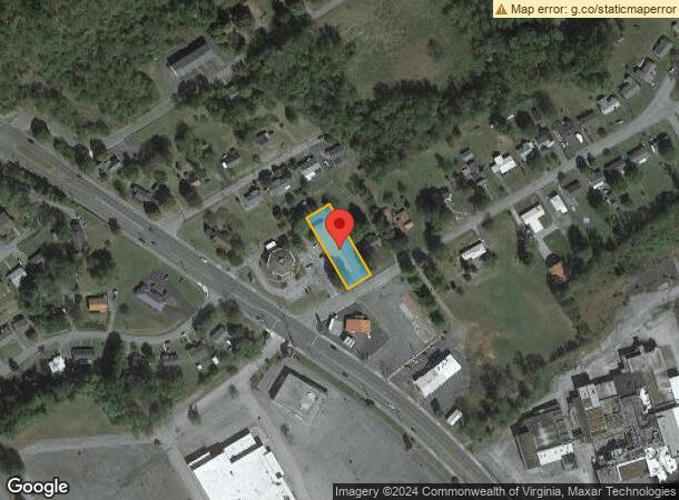  2603 Osborne St, Bristol, VA Parcel Map