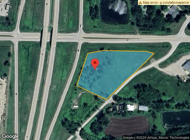  5887 Military Rd, Lena, WI Parcel Map