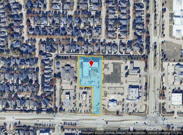  2770 W Main St, Frisco, TX Parcel Map