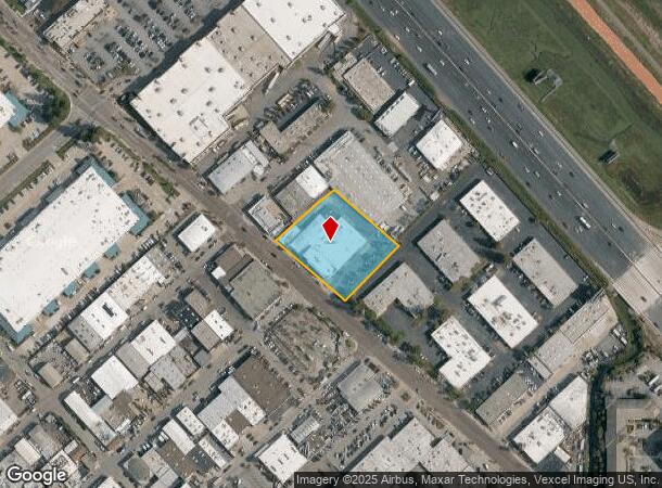  1411 Industrial Rd, San Carlos, CA Parcel Map