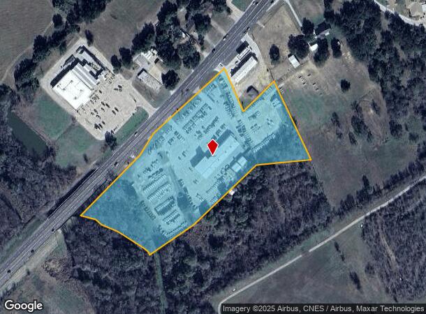  800 W State Highway 21 E, Caldwell, TX Parcel Map