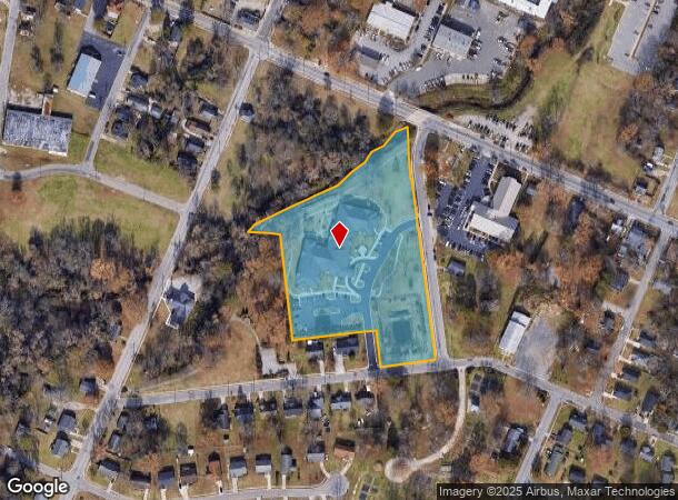  422 Alfred St, Fayetteville, NC Parcel Map