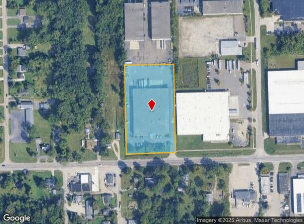 30610 Ecorse Rd, Romulus, MI Parcel Map