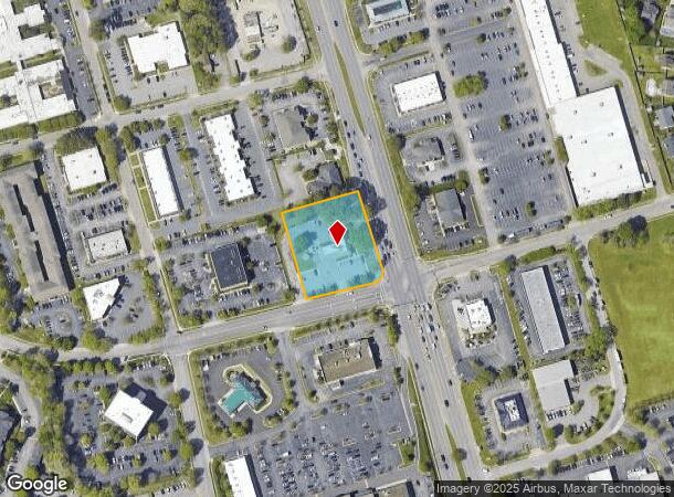 672 Battlefield Blvd N, Chesapeake, VA Parcel Map