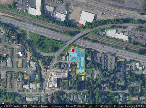4225 Ne Highland Ct, Portland, OR Parcel Map
