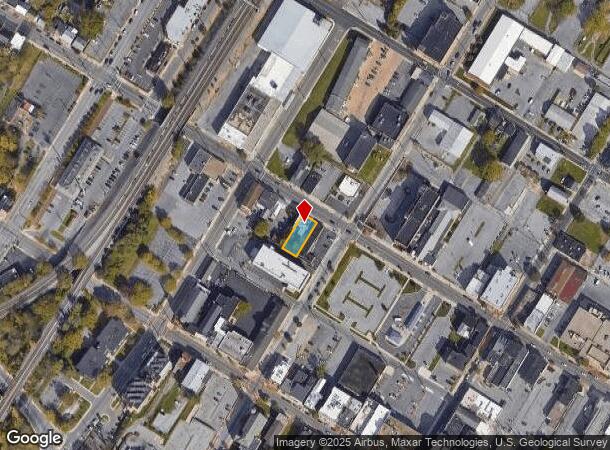  211 W Franklin St, Hagerstown, MD Parcel Map