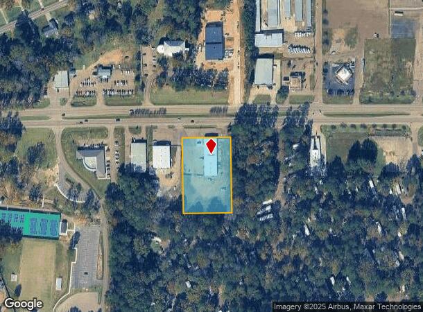  3405 Highway 80 E, Pearl, MS Parcel Map