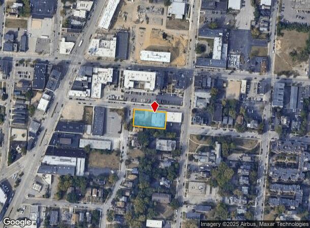  955 Curtis St, Cincinnati, OH Parcel Map