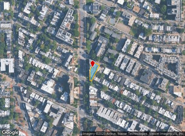  3355 16Th St Nw, Washington, DC Parcel Map