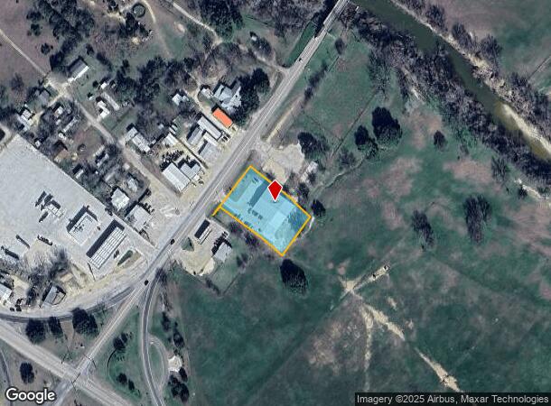 411 W Morgan, Meridian, TX Parcel Map