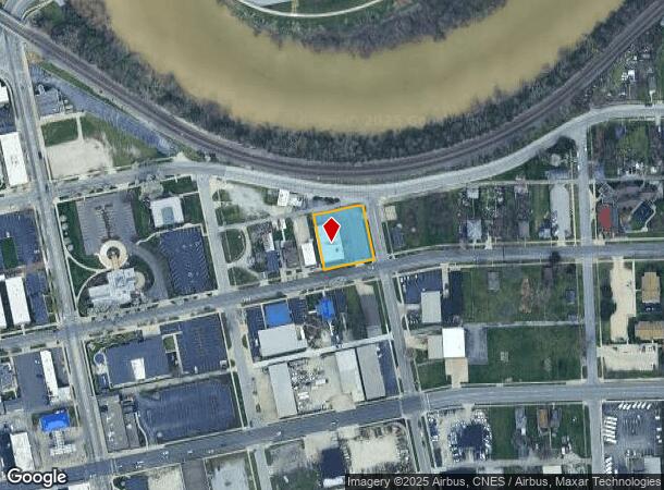  625 E Wayne St, Fort Wayne, IN Parcel Map