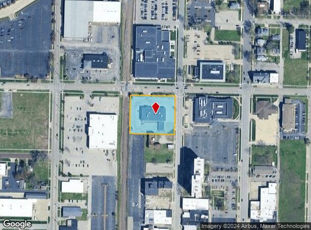  320 E Carpenter St, Springfield, IL Parcel Map