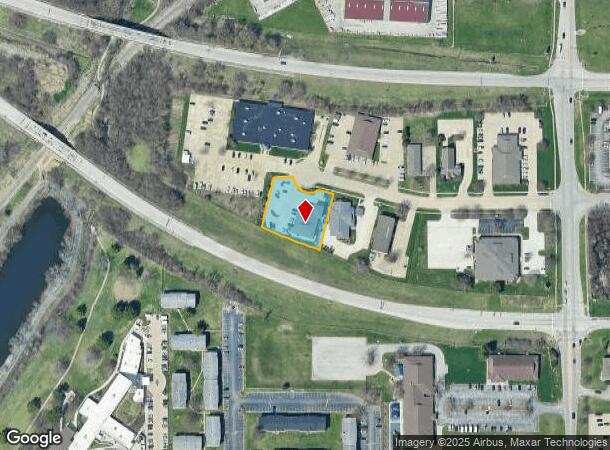 2117 W Park Ct, Champaign, IL Parcel Map