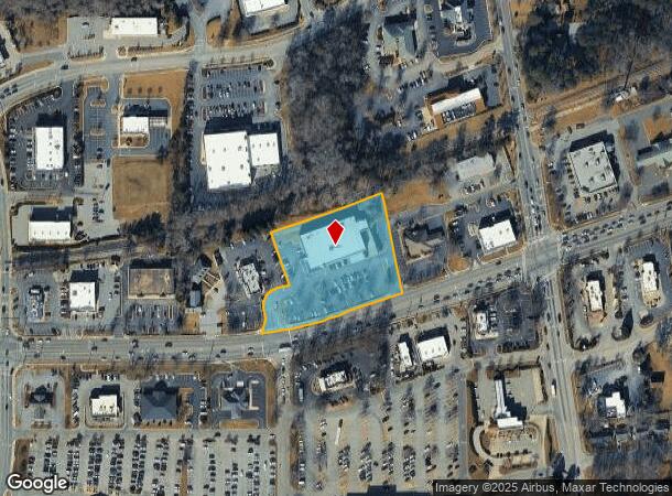 1375 N Main St, Fuquay Varina, NC Parcel Map